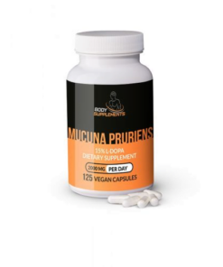 Mucuna Pruriens Vega Caps 400mg (125 pieces) body supplements for sale online